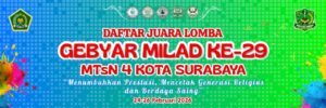 Pengumuman Pemenang Lomba Gebyar Milad ke-29