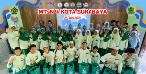 MTsN 4 Kota Surabaya Gelar Lebaran Yatim dan Penyandang Disabilitas 10 Muharram 1448 H