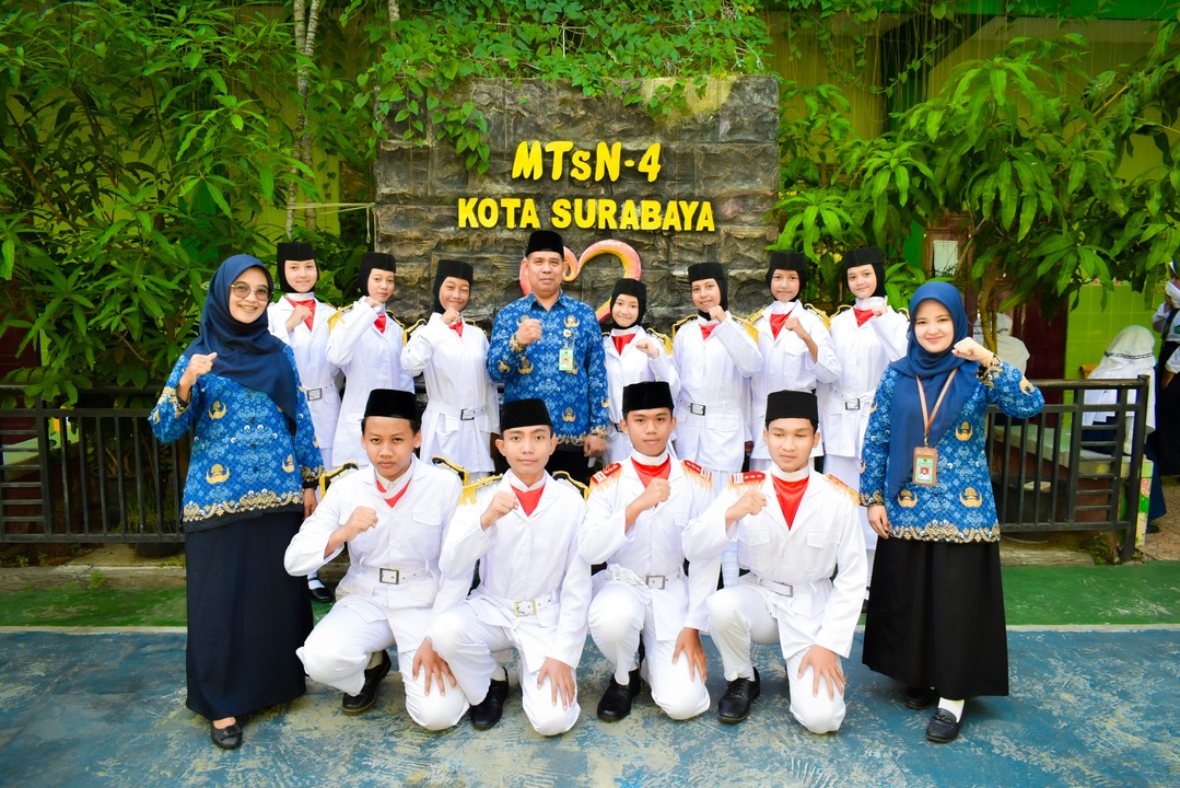 MTsN 4 Kota Surabaya Gelar Upacara Hari Lahir Pancasila 2026 dengan Khidmat dan Penuh Semangat Kebangsaan
